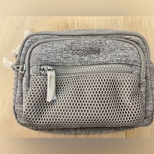 Triple Zipp Bagg | Heather Gray Neoprene